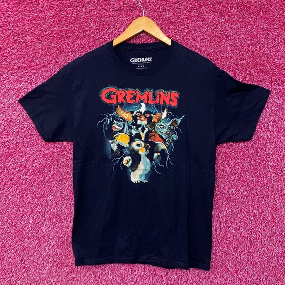 Gremlins navy blue Tshirt size medium - Picture 1 of 4